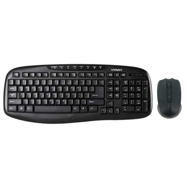 Teclado e Mouse sem Fio Satellite AK-720G - Preto (Português)