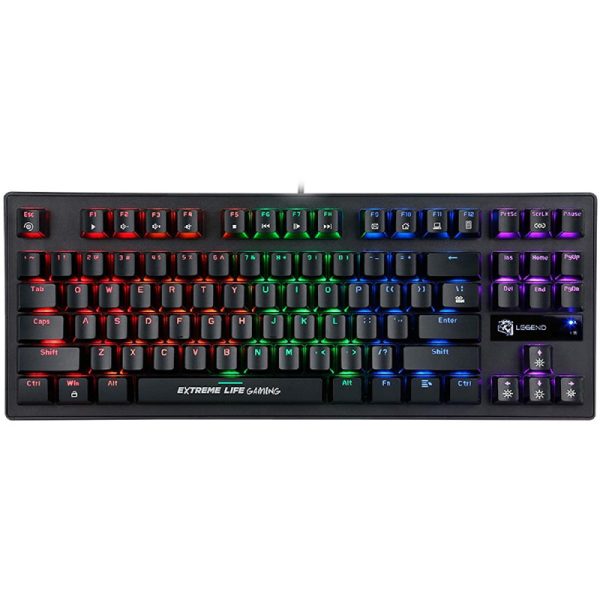 Teclado Gamer ELG Legend TGML Mecânico Termoplástico Português