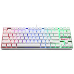 Teclado Gaming Redragon K552W-RGB Kumara USB Branco (Inglês - com Fio)