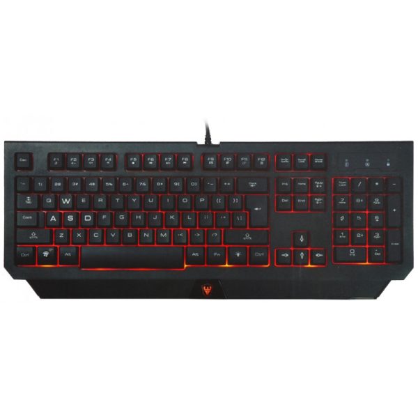 Teclado Gaming Satellite AK-839 USB Português Preto