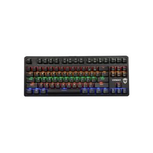 Teclado Gaming Satellite Mechanical GK-501 RGB Com Fio (Português)