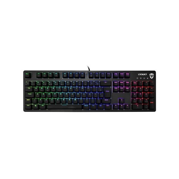 Teclado Gaming Satellite Mechanical K61 RGB/USB - Preto (Português - com Fio)