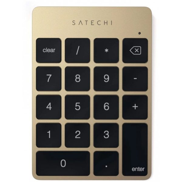 Teclado Numérico Sem Fio Satechi ST-SALKPG - Dourado