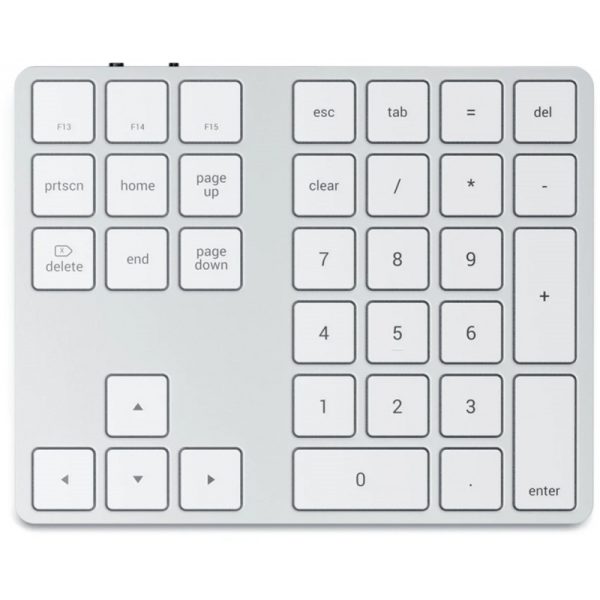 Teclado Numérico Sem Fio Satechi ST-XLABKS - Prata