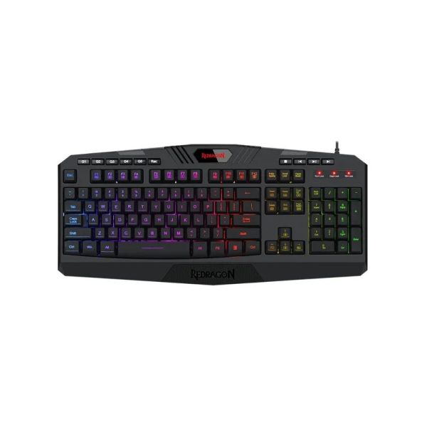 Teclado Redragon K503A-RGB Harpe Gaming com Cabo - Preto (Espanhol)