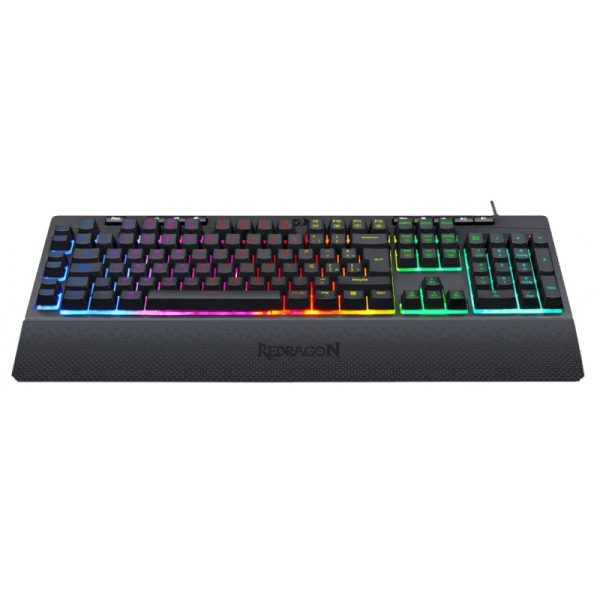 Teclado Redragon K512RGB Shiva com Cabo - Preto (Espanhol)