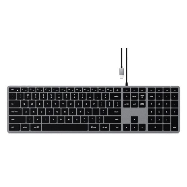 Teclado Satechi para Mac ST-UCSW3M Slim X3 - Inglês (Com Fio)