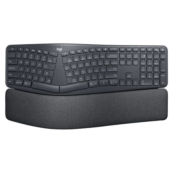 Teclado sem Fio Logitech Ergo K860 - Preto (Inglês)