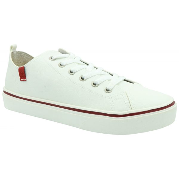 Tênis Infantil KLIN Freestyle 256  - Branco/Vermelho