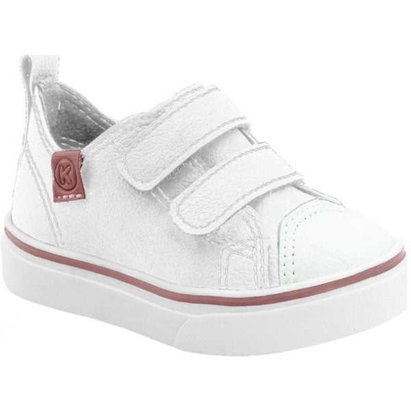 Tênis Infantil KLIN Freestyle 259 - Branco/Vermelho