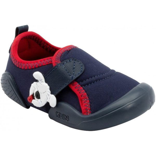 Tênis Infantil KLIN New Confort 179 - Azul Marinho/Vermelho