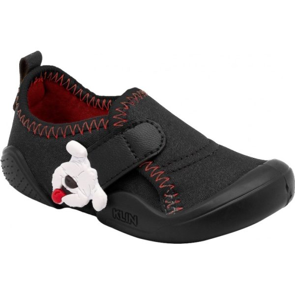 Tênis Infantil KLIN New Confort 179 - Preto/Vermelho