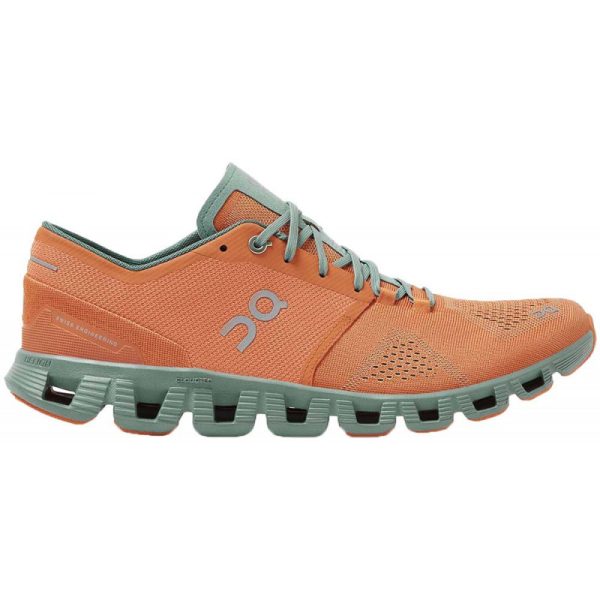 Tênis On Running Cloud X 40.99704 Orange/Sea - Masculino