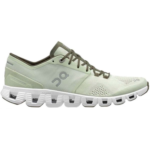 Tênis On Running Cloud X 40.99705 Aloe/White - Masculino