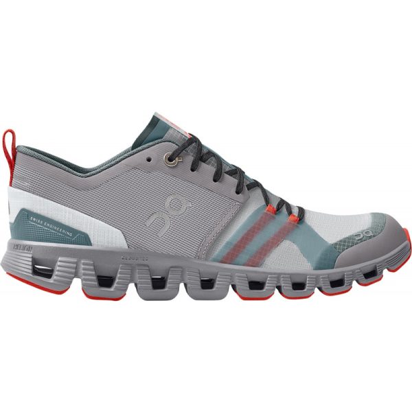 Tênis On Running Cloud X Shift 38.99121 Alloy/Red - Feminino