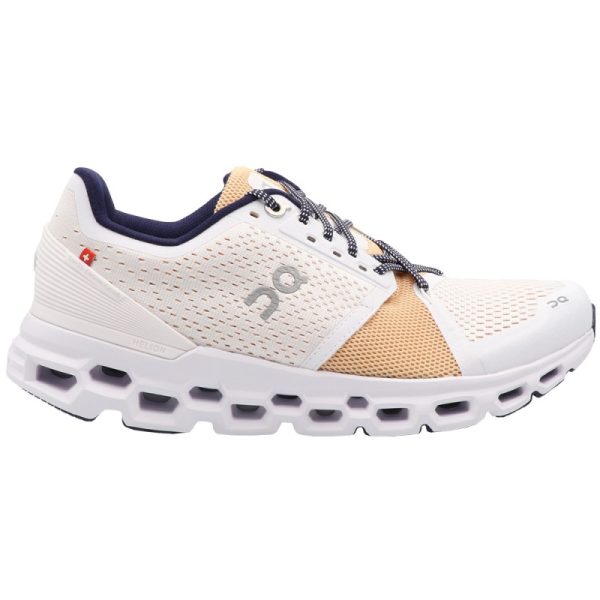 Tênis On Running Cloudstratus 29.99771 White/Almond - Feminino