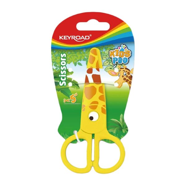 Tesoura Keyroad para Crianças KR971402 Amarelo