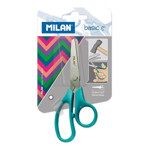 Tesoura Milan Basic BWM10039 - Verde