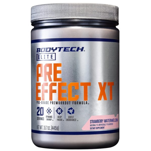 The Vitamin Shoppe Bodytech Elite Pre Effect XT Strawberry Watermelon - 456g