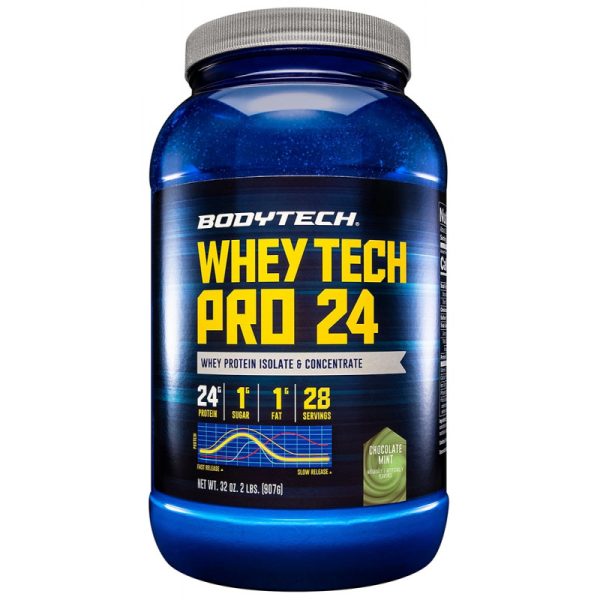 The Vitamin Shoppe Bodytech Whey Tech Pro 24 Chocolate Mint - 907g