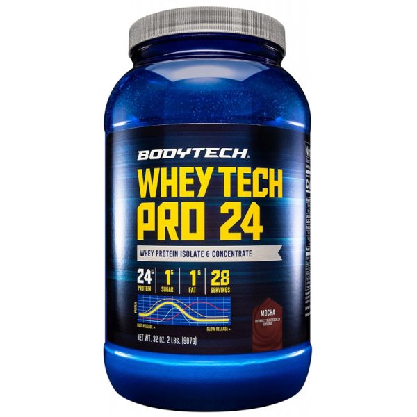 The Vitamin Shoppe Bodytech Whey Tech Pro 24 Mocha - 907g