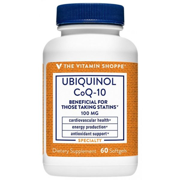 The Vitamin Shoppe COQ-10 100MG (60 Capsulas em Gel)