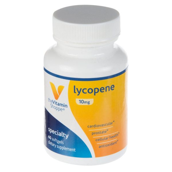 The Vitamin Shoppe Lycopene Specialty 10MG (60 Cápsulas em Gel)