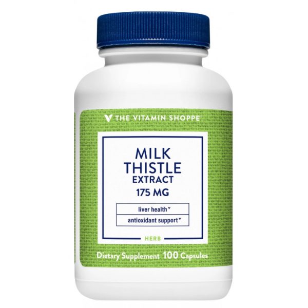 The Vitamin Shoppe Milk Thistle Extract 175MG (100 Cápsulas)
