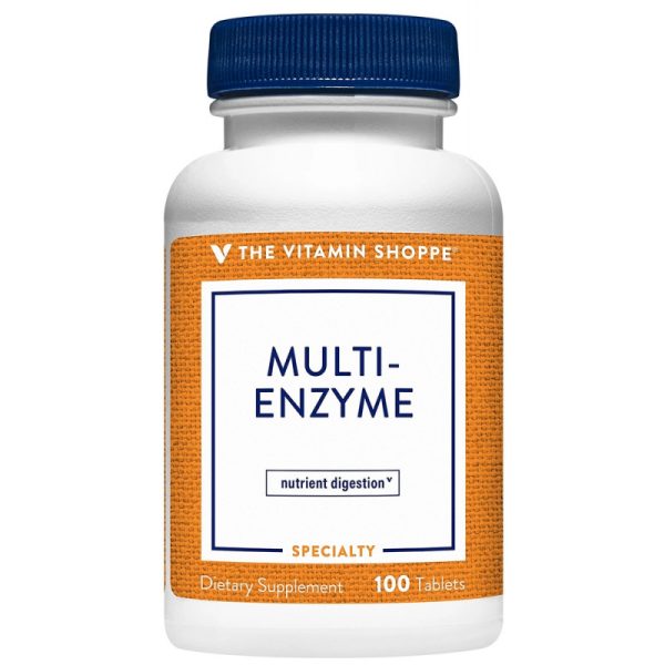 The Vitamin Shoppe Multi-Enzyme (100 Tabletas)