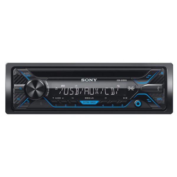 Toca CD Sony CDX-G1201U ANDRIOD/USB/AUX/RADIO FM