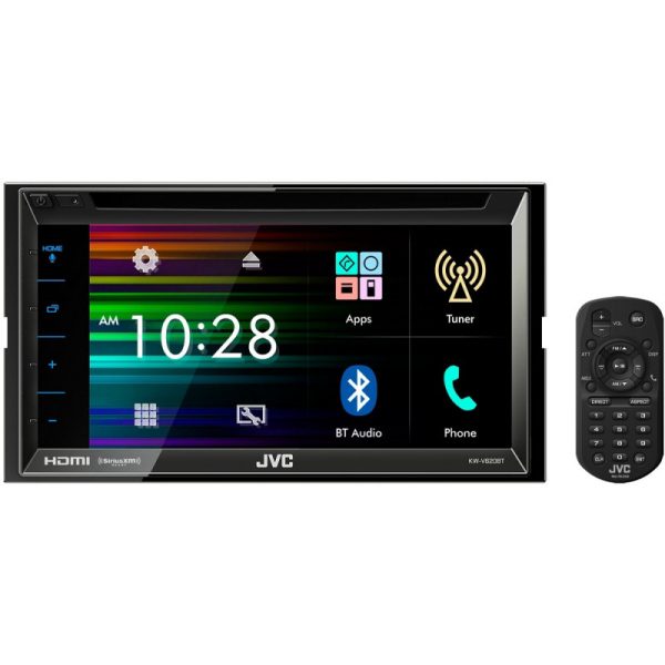 Toca DVD JVC KW-V620BT Tela 6.8" Bluetooth HDMI/USB