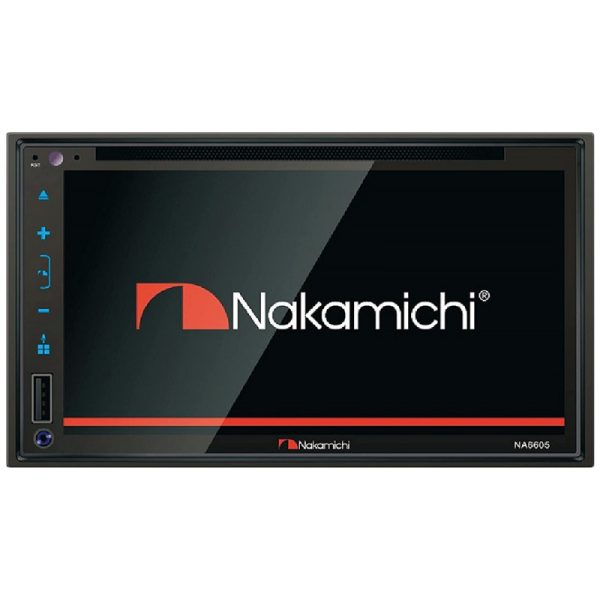 Toca DVD Nakamichi NA6605 Tela Touch de 6.8" USB/CD/DVD/BT/AUX/FM