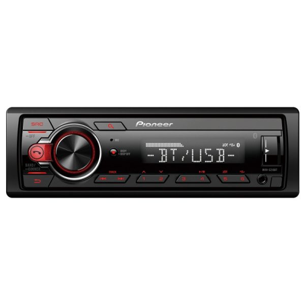 Toca Radio Pioneer MVH-S215BT USB/AUX/BT/Radio AM/FM