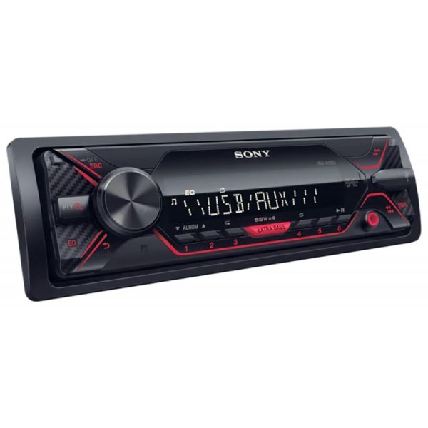 Toca Radio Sony DSX-A110U FM/USB/AUX/EQ - Preto