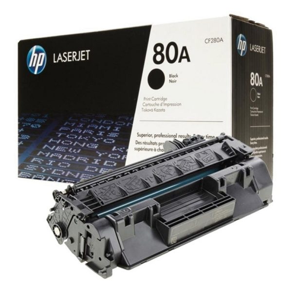 Toner HP LaserJet 80A CF280A Preto