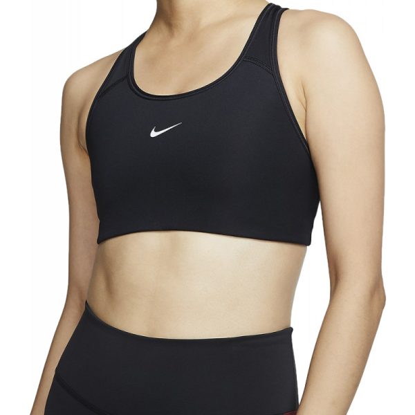 Top Nike Swoosh Running BV3636-010 Feminino