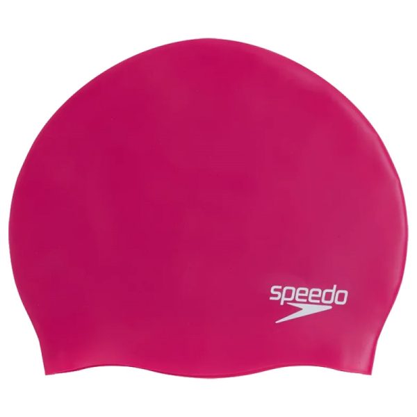 Touca de Natação Speedo 8-70984B495 Plain Moulded Silicone Rosa