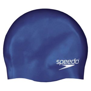 Touca de Natação Speedo Junior 8-709900002 Plain Moulded Silicone Azul