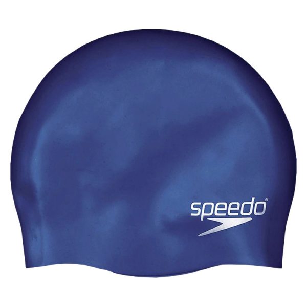 Touca de Natação Speedo Junior 8-709900002 Plain Moulded Silicone Azul