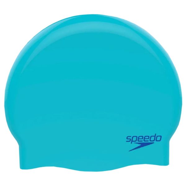 Touca de Natação Speedo Junior 8-709908420 Plain Moulded Silicone Turquesa