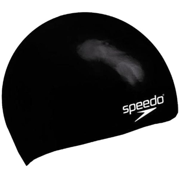 Touca de Natação Speedo Junior Plain Flat Moulded Silicone 8-709900001 - Preto