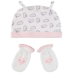 Touca e Luvas para Bebê Orchestra AB0036-BLA - Feminino