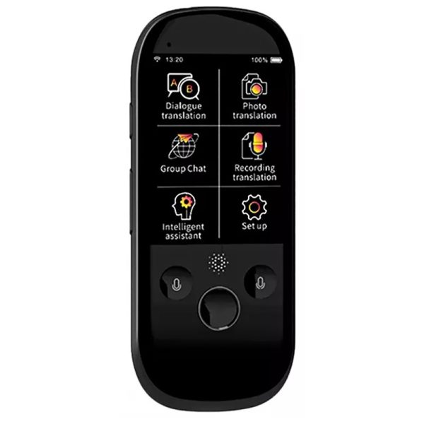 Tradutor de Voz Smart com Câmera Quanta QTTVC400 Bluetooth 77 Idiomas