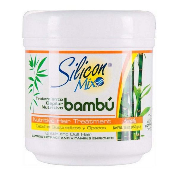 Tratamento Capilar Nutritivo com Bambú Silicon Mix 450g /16oz.