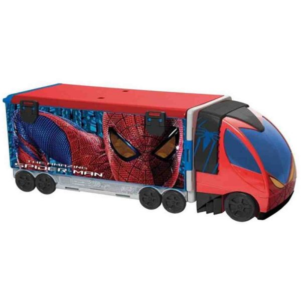 Trilha IMC Toys Homem-Aranha Spider Truck Playset 2 em 1 - 550667