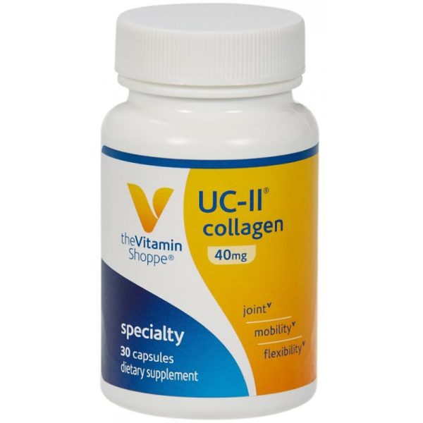 UC-II - Colágeno The Vitamin Shoppe Vitamin Specialty 40MG (30 Capsulas)