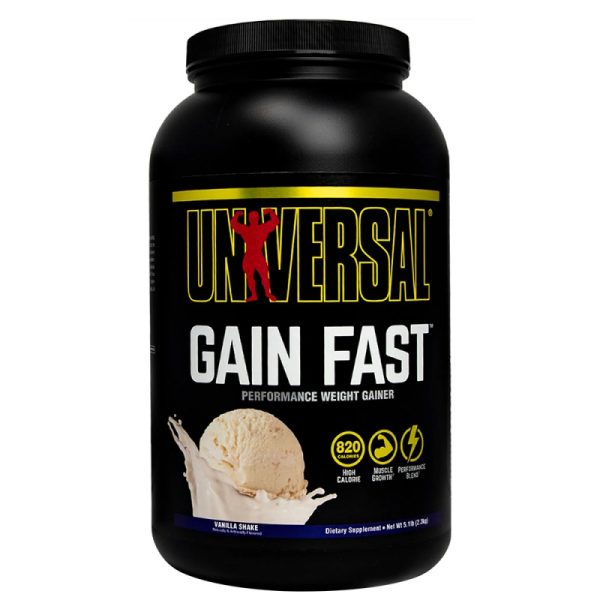 Universal Nutrition Gain Fast Banana Split Shake 5.1LB (2.3 kg)