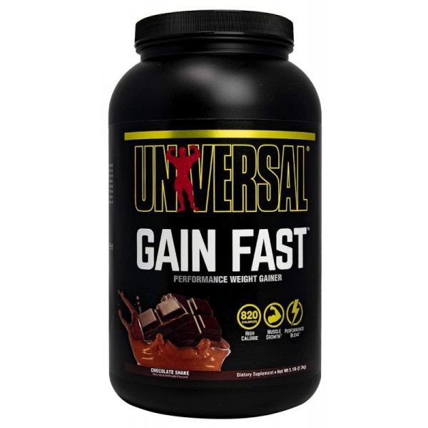 Universal Nutrition Gain Fast Chocolate Shake 2.55LB (1.16 kg)
