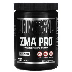 Universal Nutrition ZMA Pro Patented Mineral Complex (180 Cápsulas)