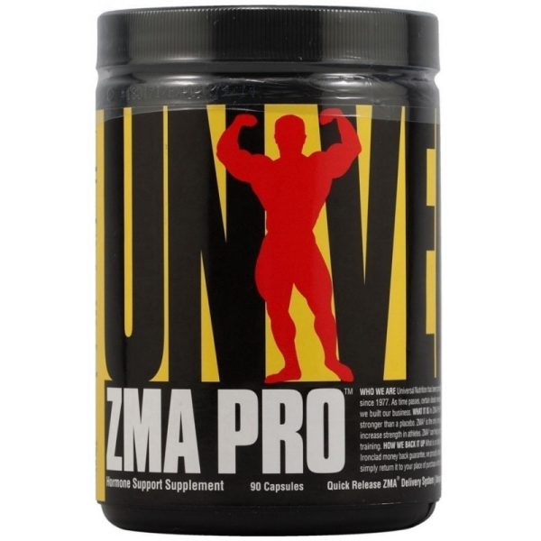 Universal Nutrition ZMA Pro Suplemento de suporte hormonal 90 Cápsulas